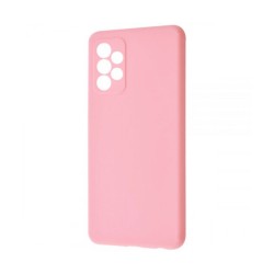 Capa de Silicone para Samsung Galaxy A72 5G Rosa Capa de Silicone para Samsung Galaxy A72 5G Rosa